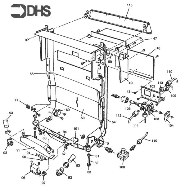 Exploded Diagram for CONTROLS
