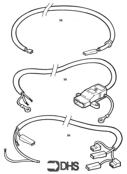 Exploded Diagram for WIRING HARNESS