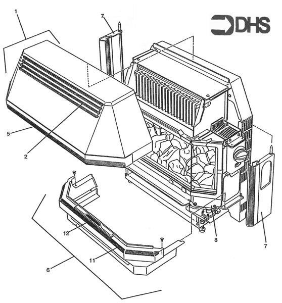 Exploded Diagram for OUTERCASE ASSY