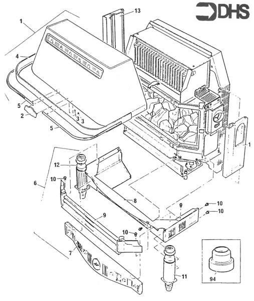 Exploded Diagram for FIRE ASSY