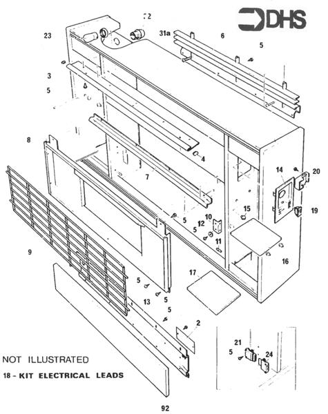 Exploded Diagram for OUTERCASE ASSY