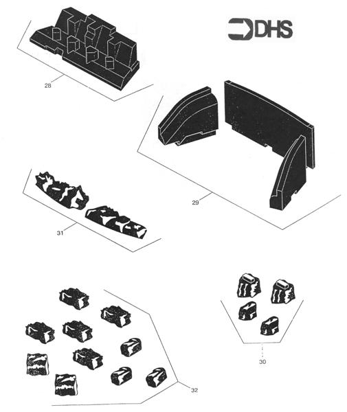 Exploded Diagram for COAL BED