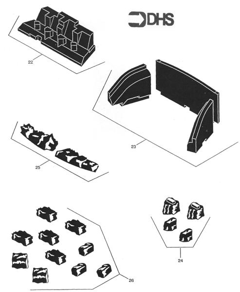 Exploded Diagram for COAL BED