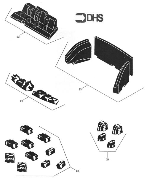 Exploded Diagram for COAL BED