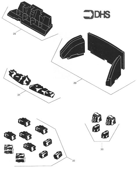Exploded Diagram for COAL BED