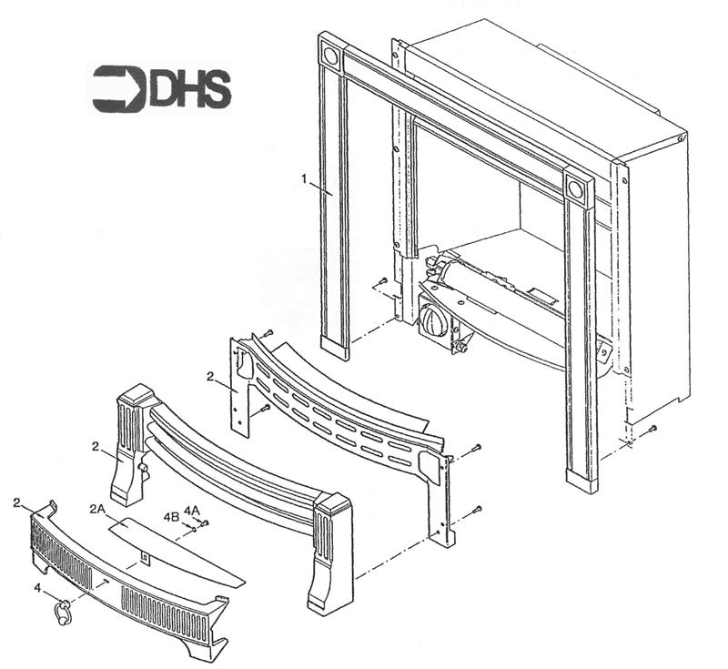 FIRE SURROUND/FENDER ASSY logo