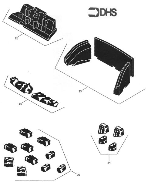 Exploded Diagram for COAL BED