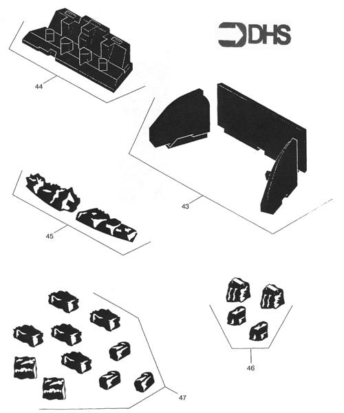 Exploded Diagram for COAL BED