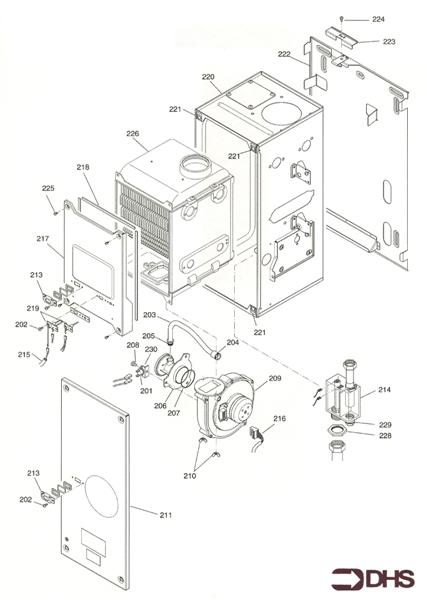 Exploded Diagram for AIR BOX