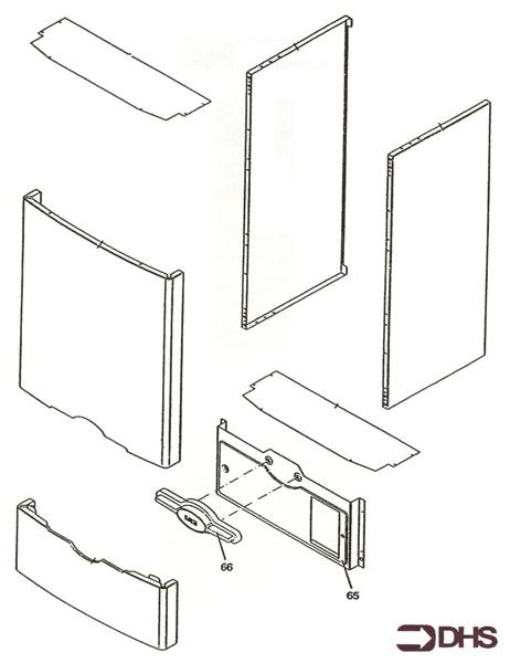 Exploded Diagram for OUTERCASE