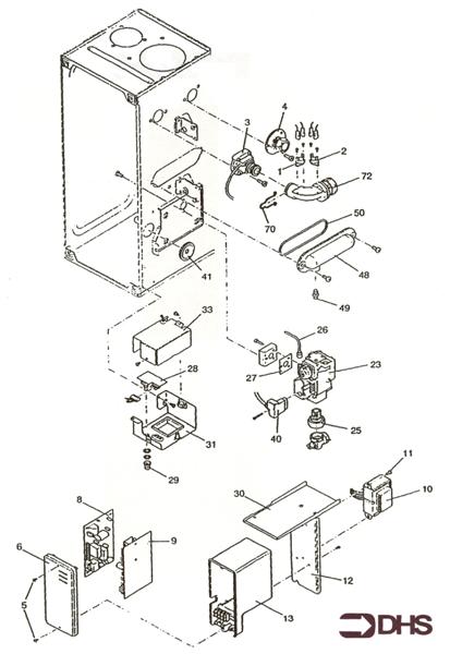 Exploded Diagram for CONTROLS