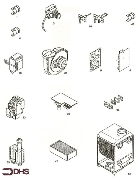 Exploded Diagram for SHORT PARTS LIST
