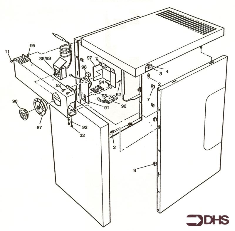 Exploded Diagram for OUTERCASE