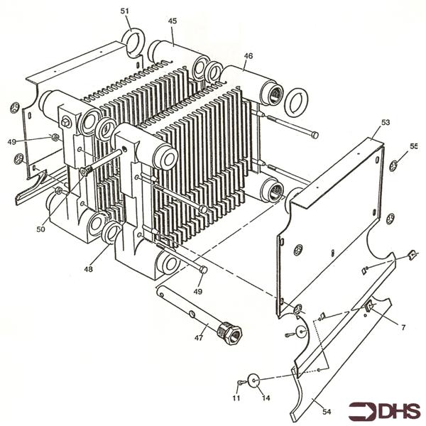 Exploded Diagram for BOILER ASSY