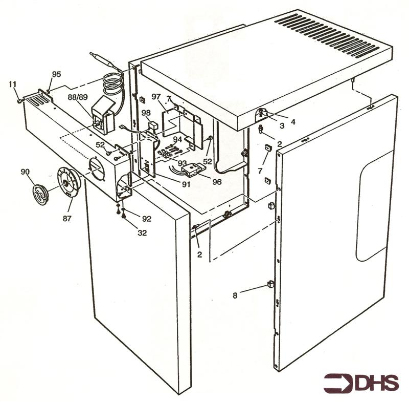 Exploded Diagram for OUTER CASE ASSY