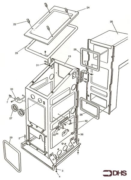 Exploded Diagram for BOX COMBUSTION