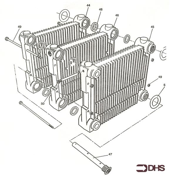 Exploded Diagram for BOILER ASSY