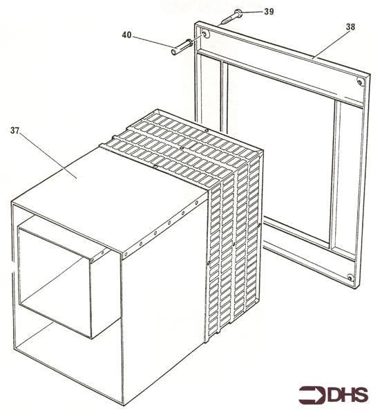 Exploded Diagram for FLUE ASSY