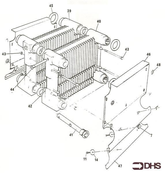 Exploded Diagram for BOILER ASSY