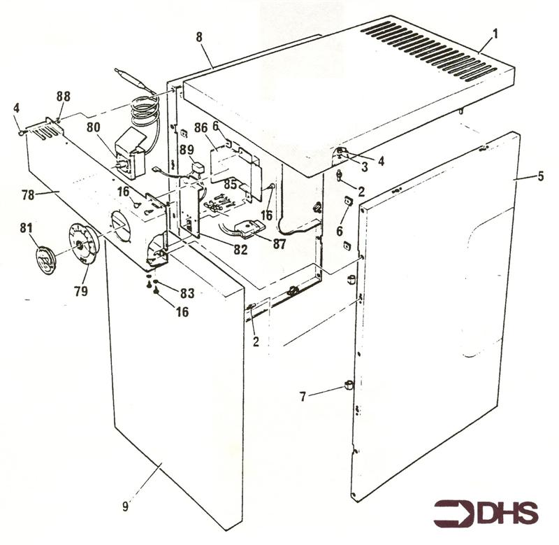 Exploded Diagram for OUTER CASE ASSY
