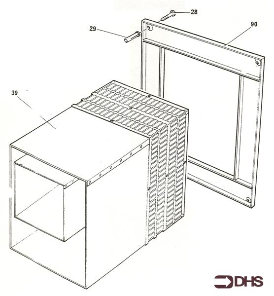 Exploded Diagram for FLUE ASSY