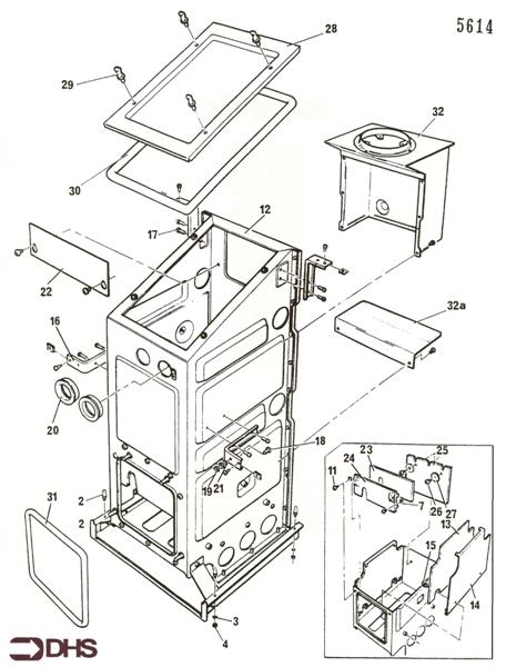 Exploded Diagram for BOX COMBUSTION