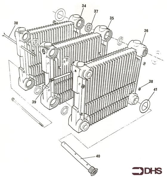 Exploded Diagram for BOILER ASSY