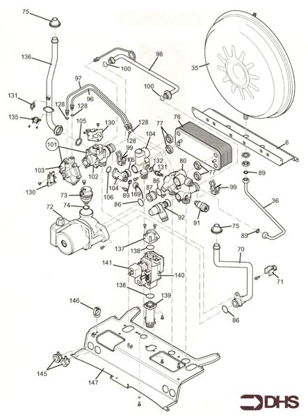Exploded Diagram for HYDRAULICS