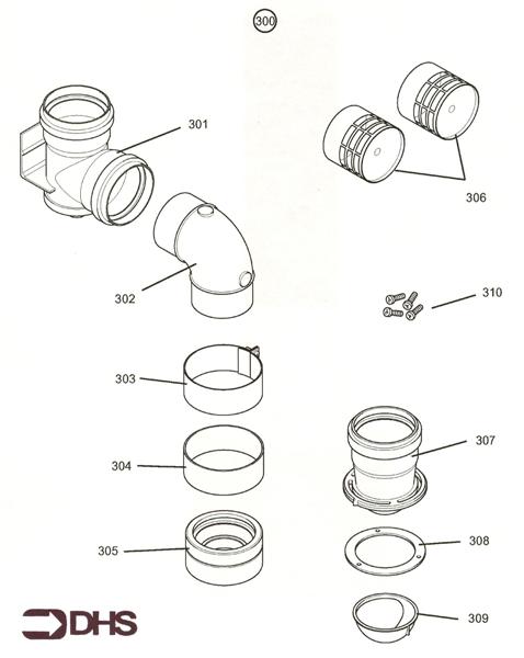 TWIN ADAPTOR MAXFLUE logo