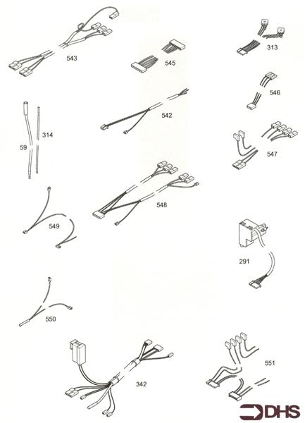 Exploded Diagram for WIRING HARNESS