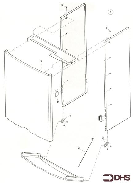Exploded Diagram for OUTER CASE ASSY