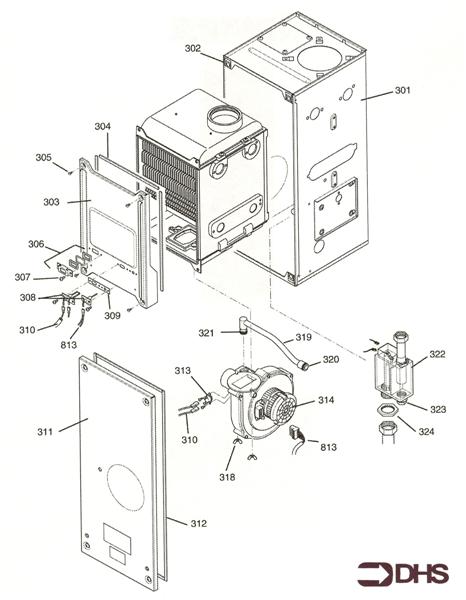 Exploded Diagram for INNER CASE ASSY