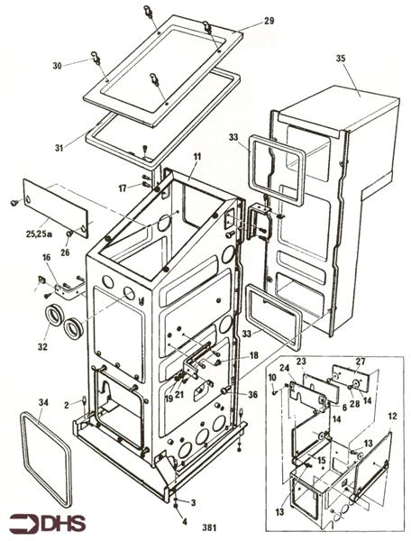 Exploded Diagram for BOX COMBUSTION