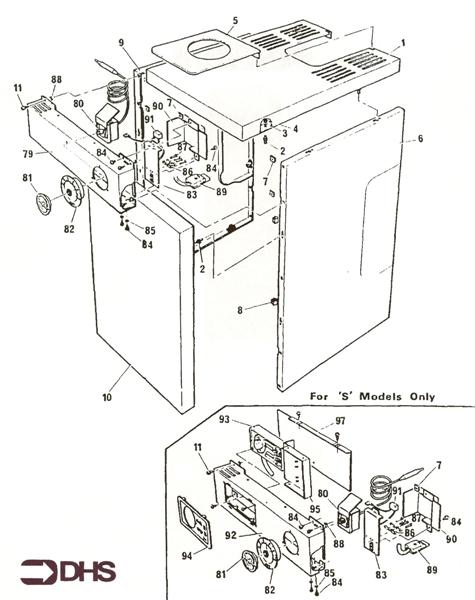 Exploded Diagram for OUTER CASE ASSY