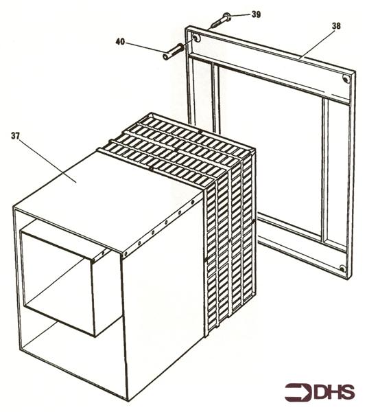 Exploded Diagram for FLUE ASSY