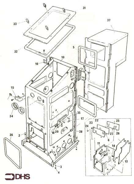 Exploded Diagram for BOX COMBUSTION