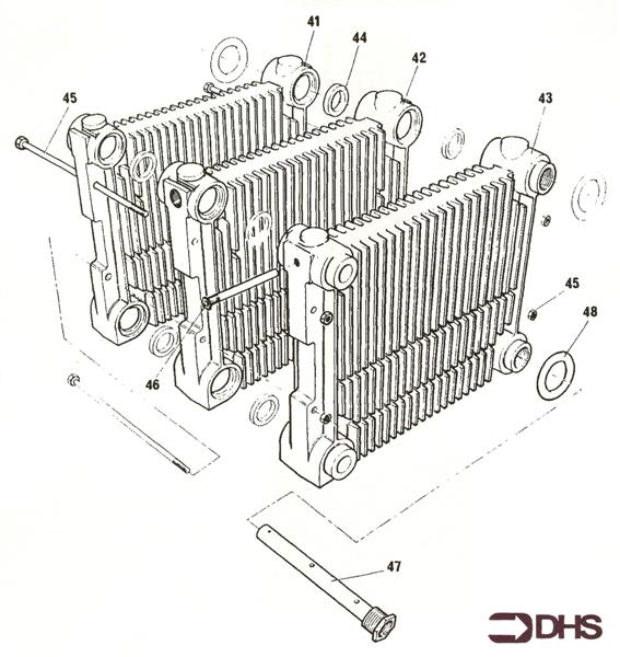 Exploded Diagram for BOILER ASSY
