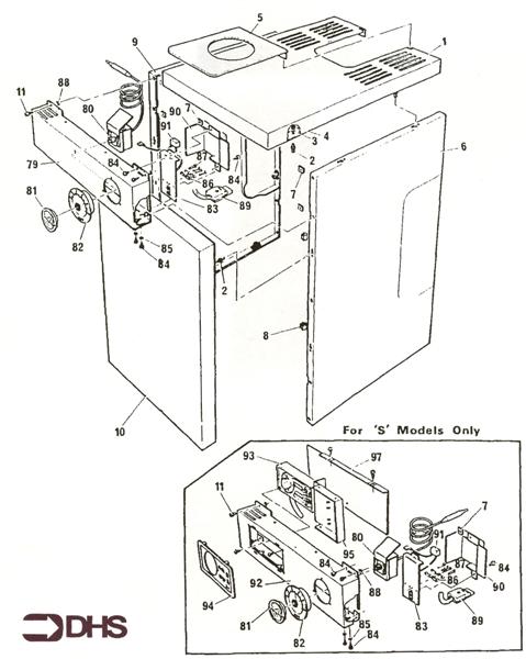 Exploded Diagram for OUTER CASE ASSY