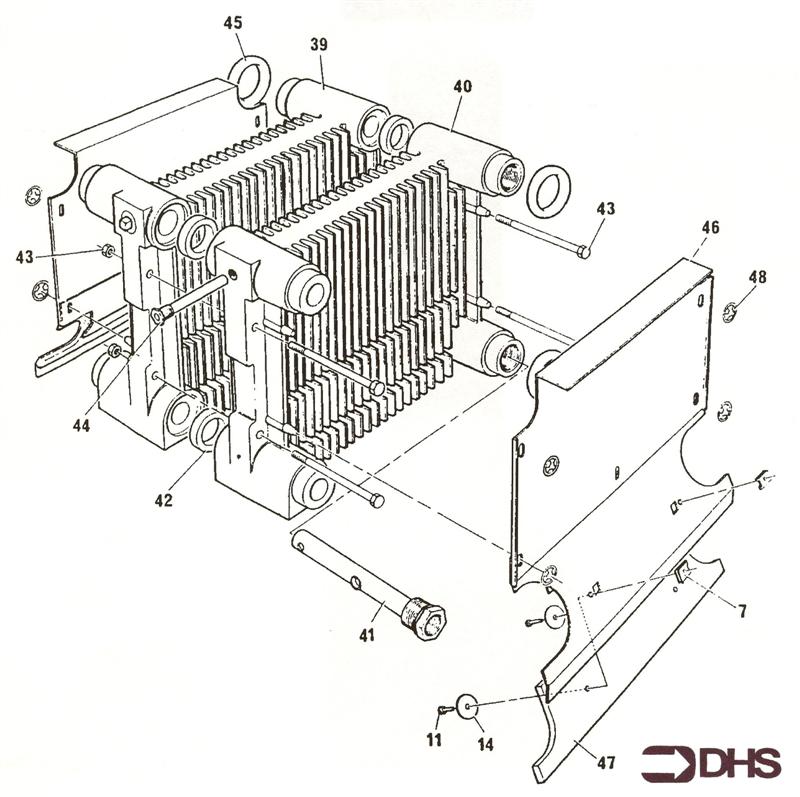 Exploded Diagram for BOILER ASSY