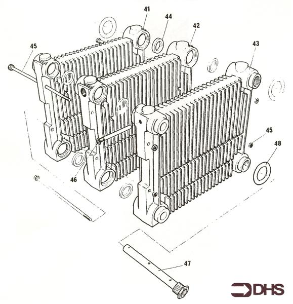 Exploded Diagram for BOILER ASSY