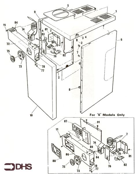 Exploded Diagram for OUTER CASE ASSY