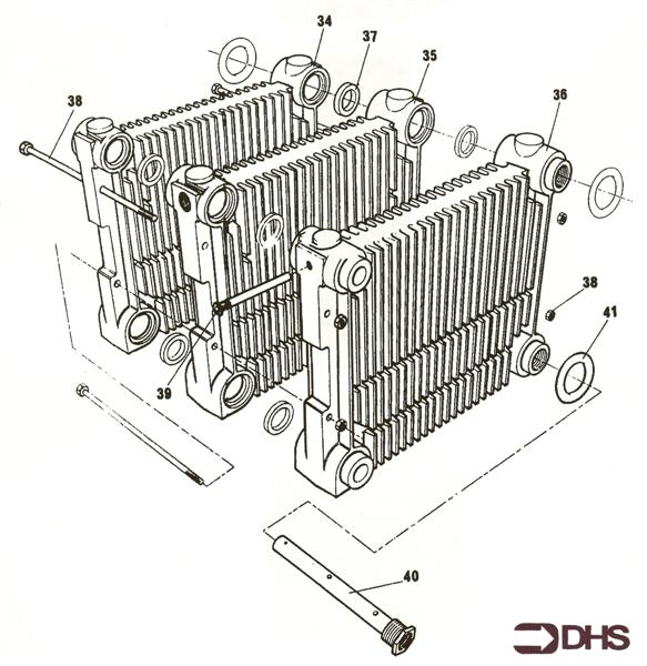 Exploded Diagram for BOILER ASSY