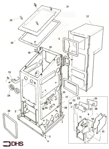 Exploded Diagram for BOX COMBUSTION