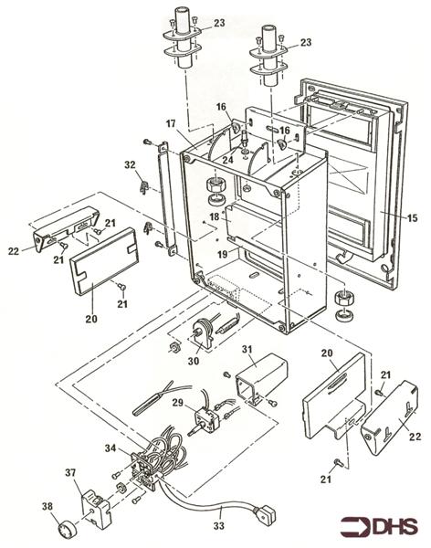 Exploded Diagram for BOX COMBUSTION