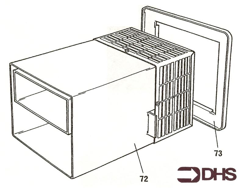 Exploded Diagram for FLUE ASSY