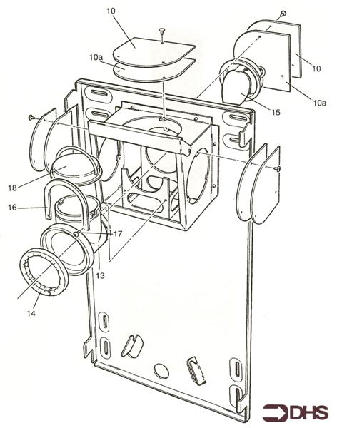 Exploded Diagram for AIRBOX