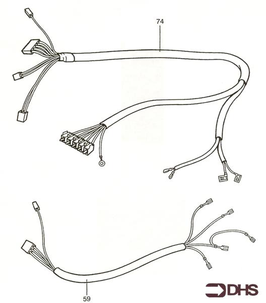 Exploded Diagram for WIRING HARNESS