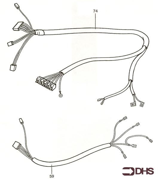 Exploded Diagram for WIRING HARNESS