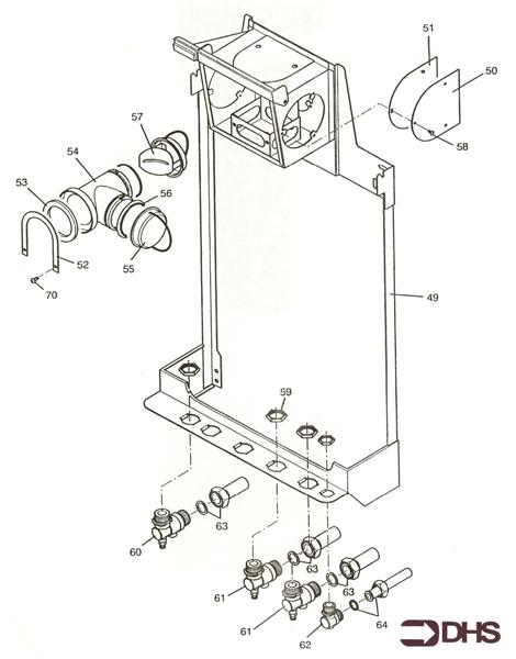 Exploded Diagram for MOUNTING BRACKET