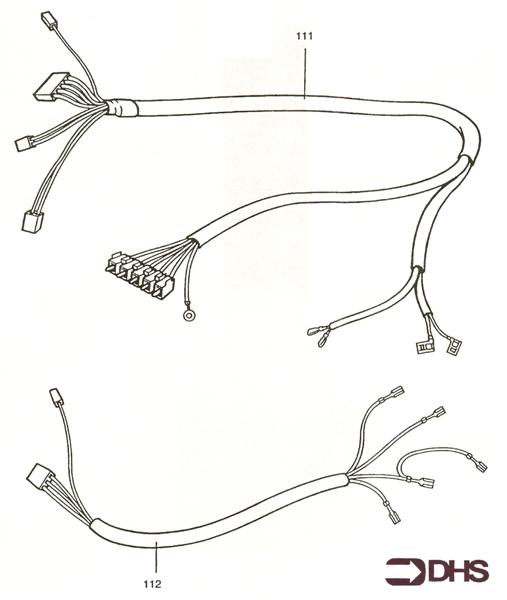 Exploded Diagram for WIRING HARNESS